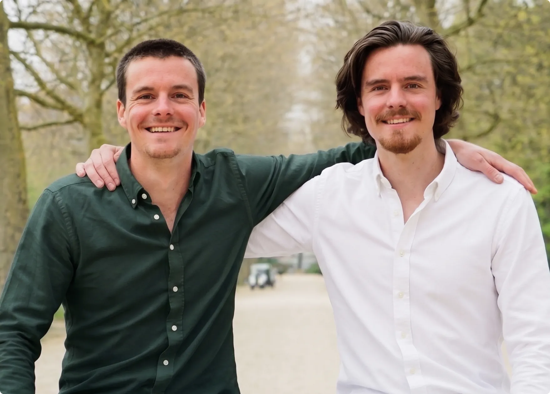 Co-founders Max and Gus